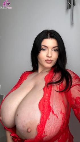 Beautiful Busty Ema shows off her massive tits
